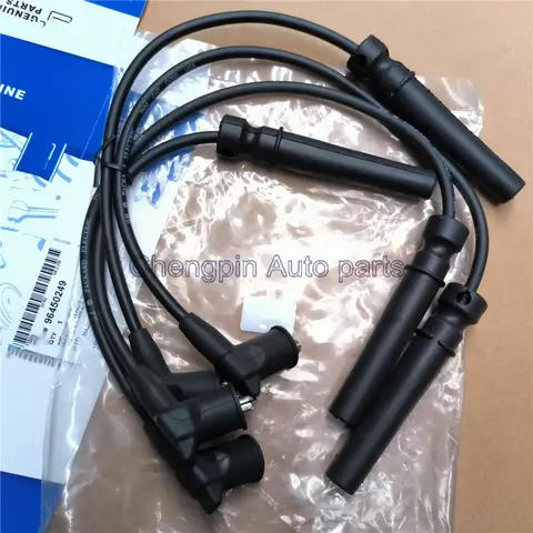 원래 점화 와이어 세트 새로운 OEM # 96450249 CHEVROLET Lacetti Optra 점화 플러그 와이어용 점화 케이블 Best5 원래 점화 와이어 세트 새로운 OEM # 96450249 CHEVROLET Lacetti Optra 점화 플러그 와이어용 점화 케이블 Best5