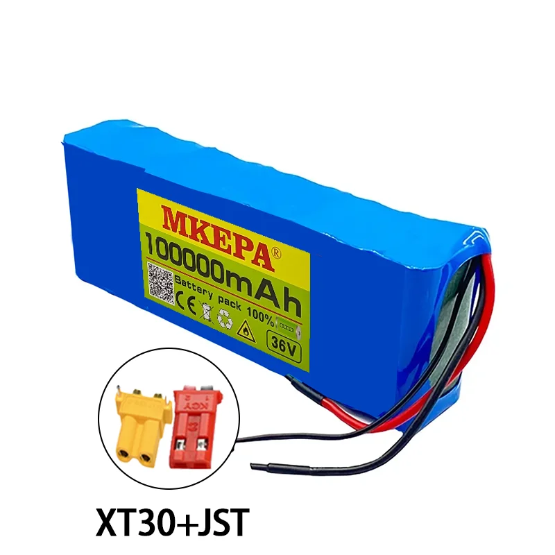 10S2P 36V 100000mAh 42v Electric Scooter Battery Lithium Electric Scooter 800W Electric Scooter Battery 10s2p 36V Battery