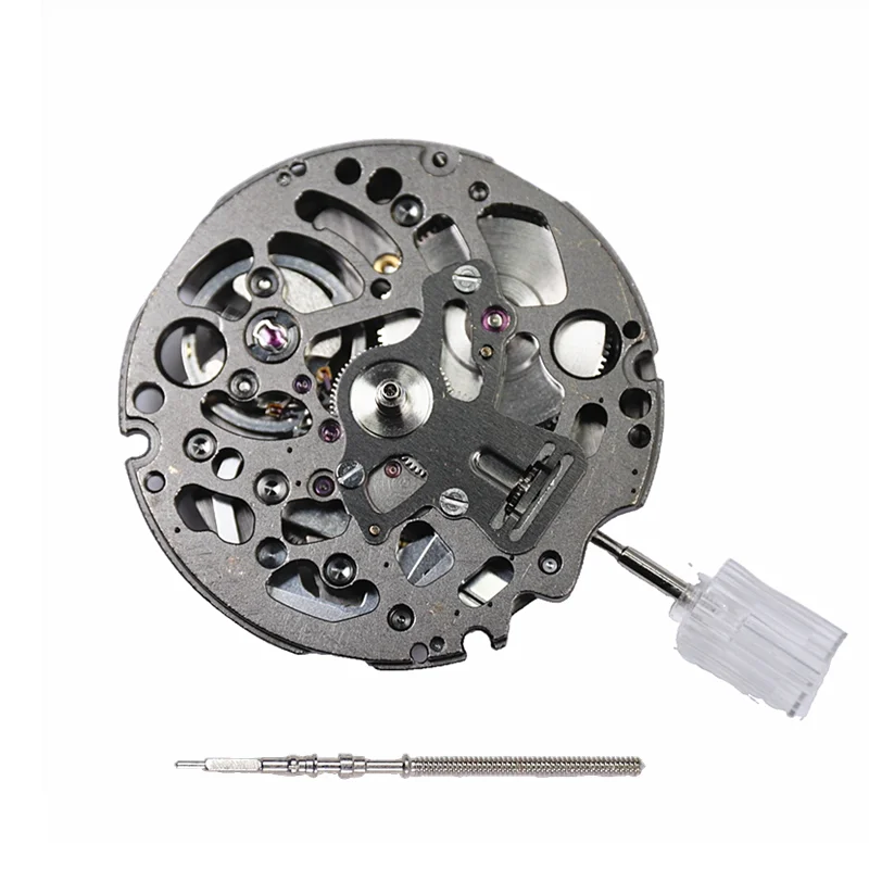 Luxury Nh72A Movement Automatic Skeleton Mechanical Nh72 Watch Movement 24 Jewels For Repair Mod Replacement watchmaker