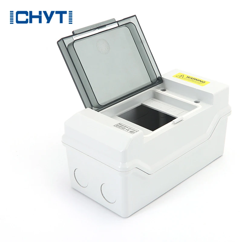 SH Series 4 Way IP66 Waterproof Distribution Box Rainproof Strong Current Open Mounted Plastic Outdoor Wiring Box
