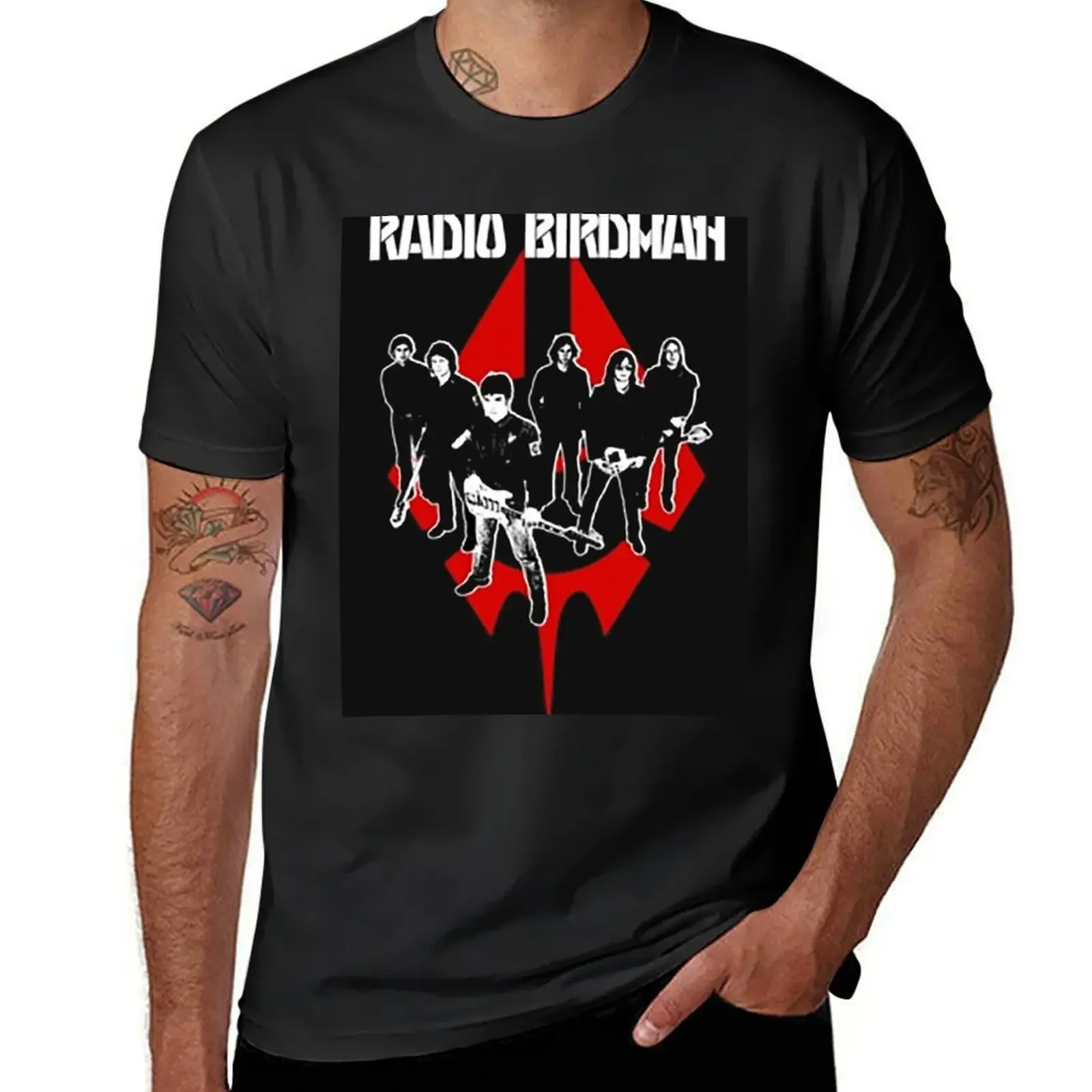 

Radio Birdman T-Shirt vintage graphic tee shirt cute tops cotton t shirt men