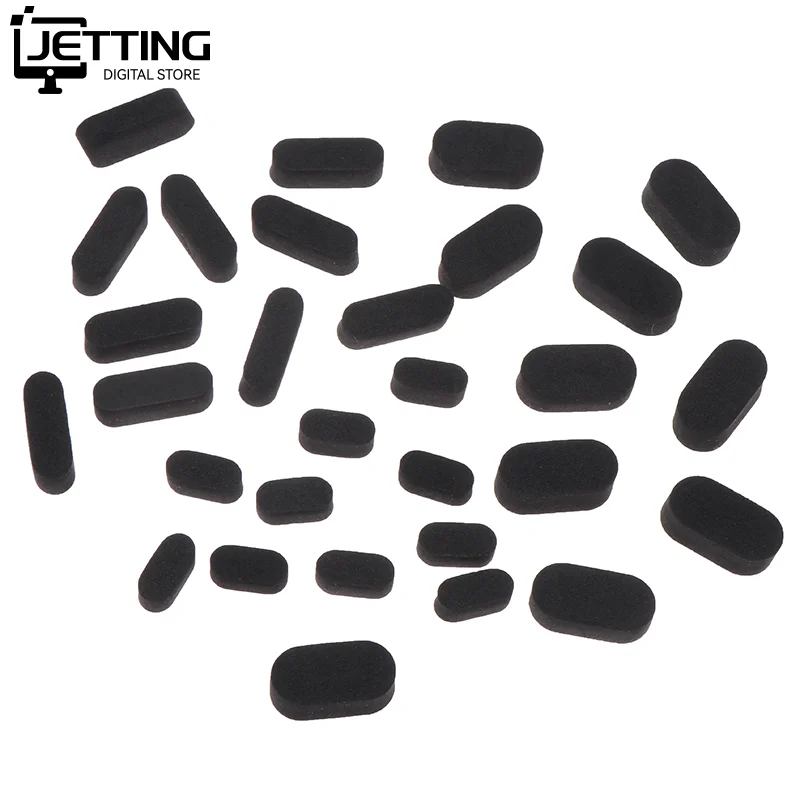 10Pcs For FPV RC Drone Frame Kit M3 Sponge Landing Gear Skids Mat Feet Anti-Vibration Shockproof EVA Sponge Mat For 180 210 250