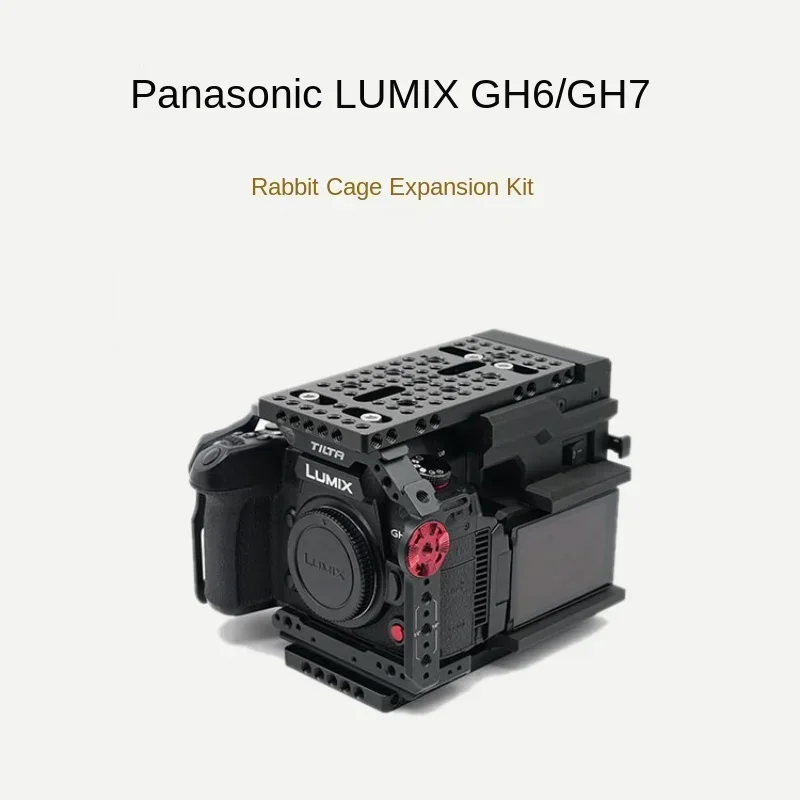 Este é um mágico para Panasonic Lumix Gh6 e Gh7 módulo de expansão gaiola, Cineback mesmo estilo