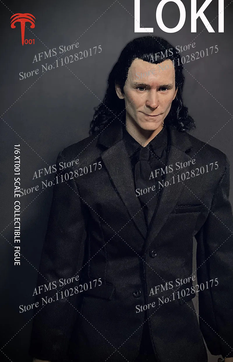 XT001 Figurka kolekcjonerska w skali 1/6 Tom Hiddleston Loki Zły Bóg Mitologii Nordyckiej 30 cm Figurka Akcji Żołnierza