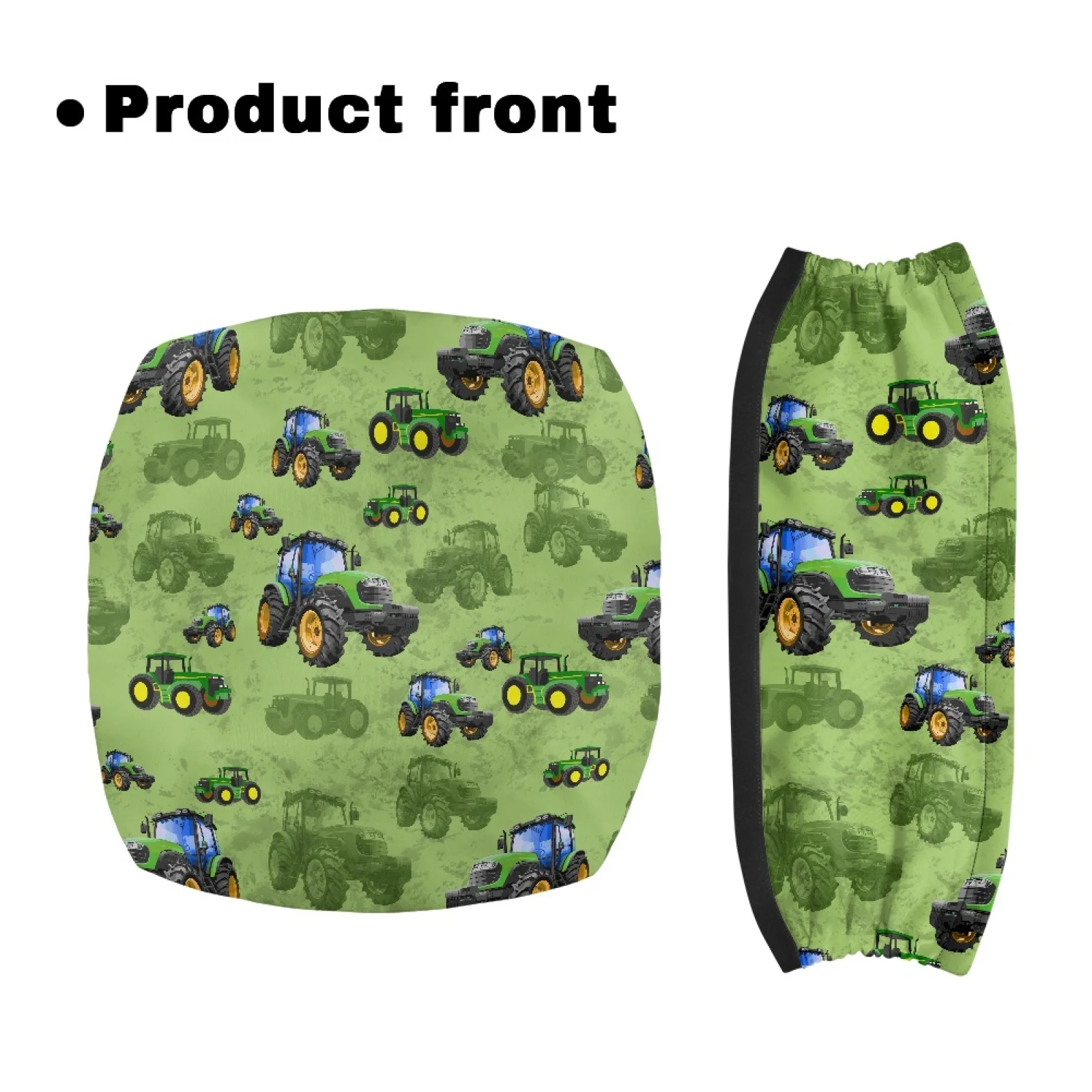 Coloranimal Tractor Pattern 2 Pcs Walker Seat Cover for Elderly Walker Cover New Trend