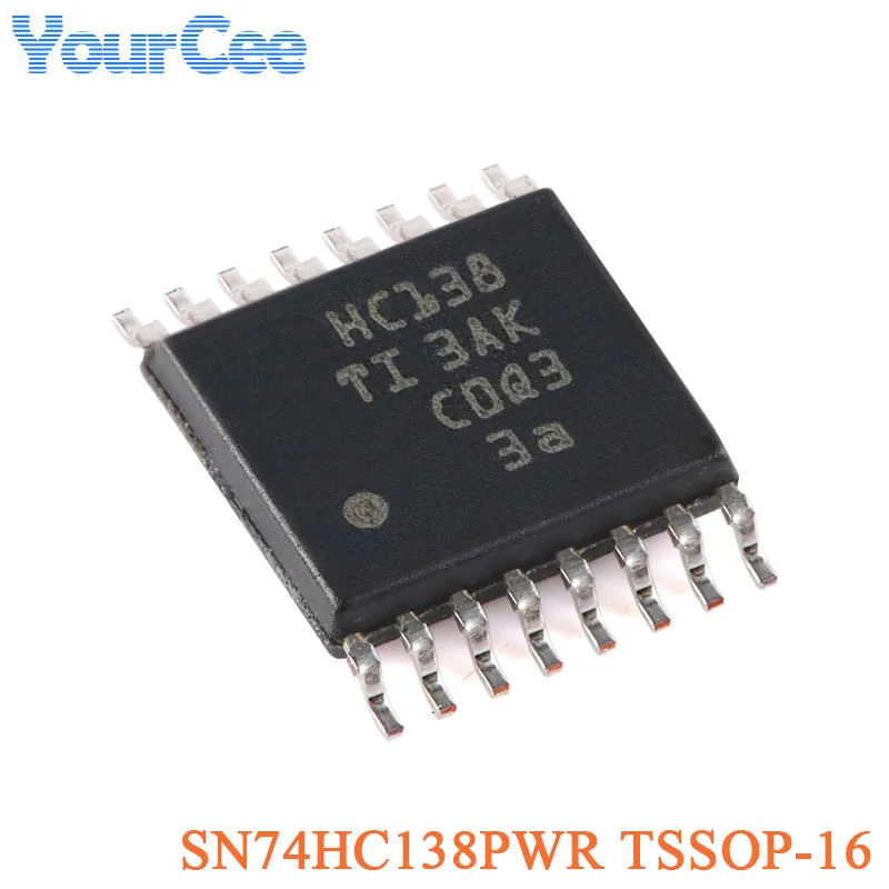 20PCS/5PCS SN74HC138PWR SN74 TSSOP-16 3-line to 8-line Decoder/Demultiplexer IC Chip