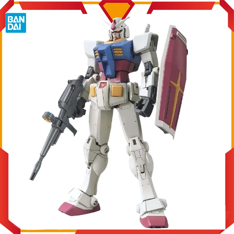 

Набор моделей Bandai Gundam, аниме фигурка HG 1/144 RX-78-2 Beyond Global, оригинальная модель Gunpla, аниме экшн-фигурка, игрушки для детей