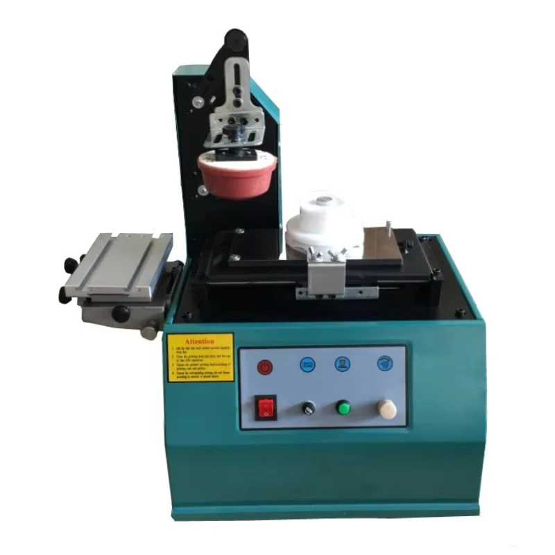 Automatic Electric Pad Printing Machine Single Color Pad Printer for Glasses With 90mm Ink Cup