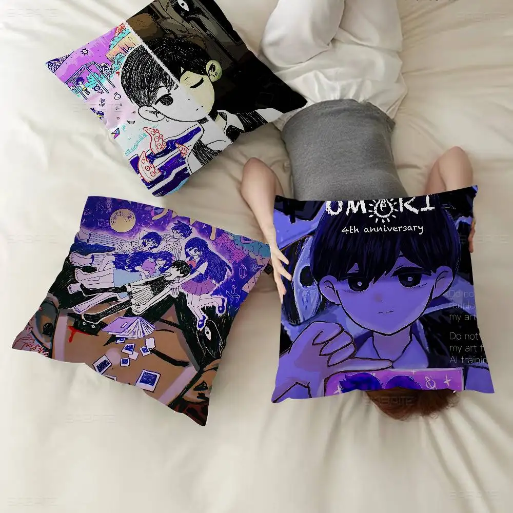 Game OMORI Pillowcases Home Bedding Decorative Pillow Cover Wedding Super Soft Pillow Case