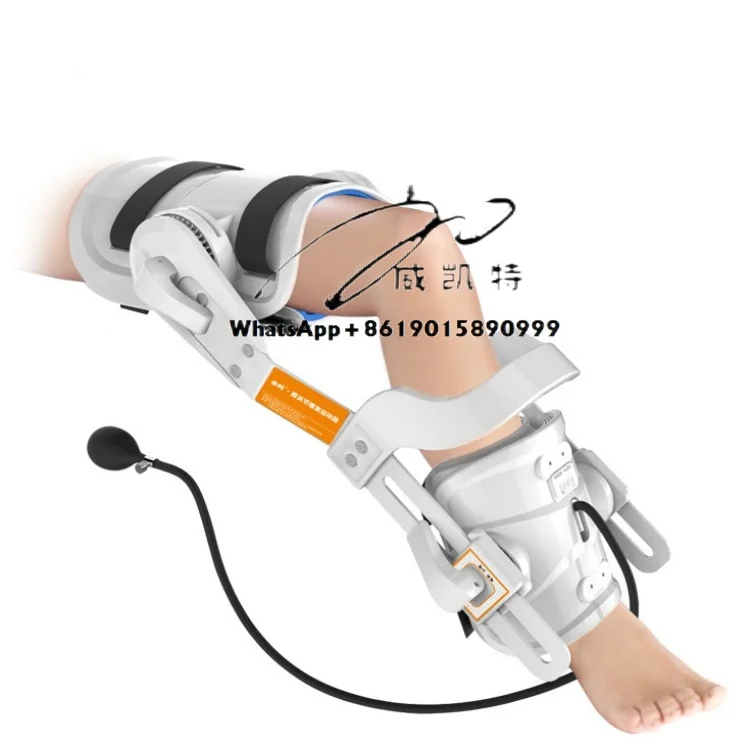 Manual Knee Joint Trainer Stroke Injury Therapy Device Leg Stretching Bending Rehabilitation Training Treatment Machine