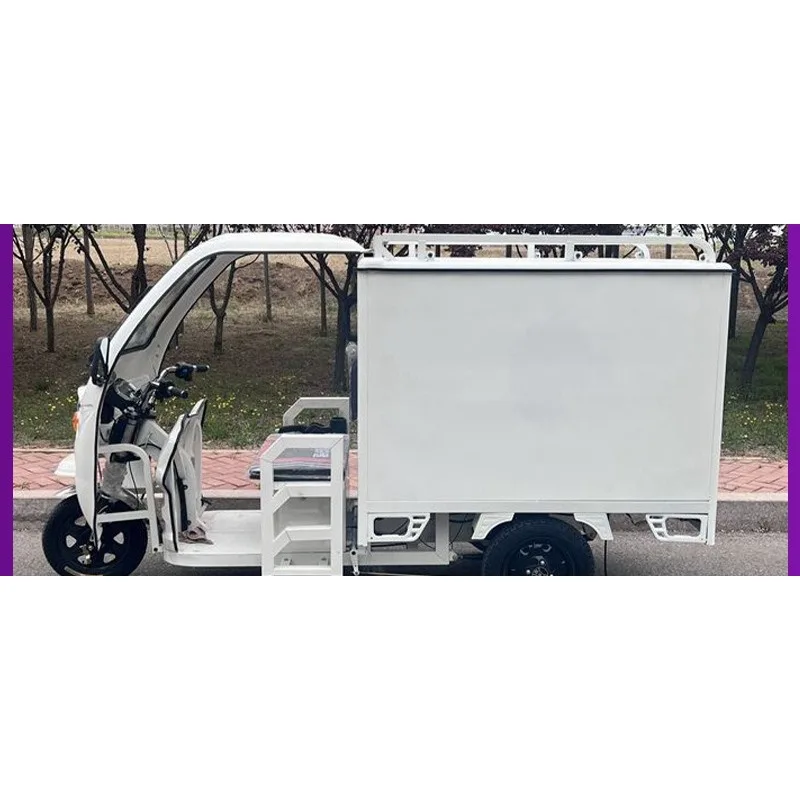 Tricycle, semi-enclosed van, battery car y
