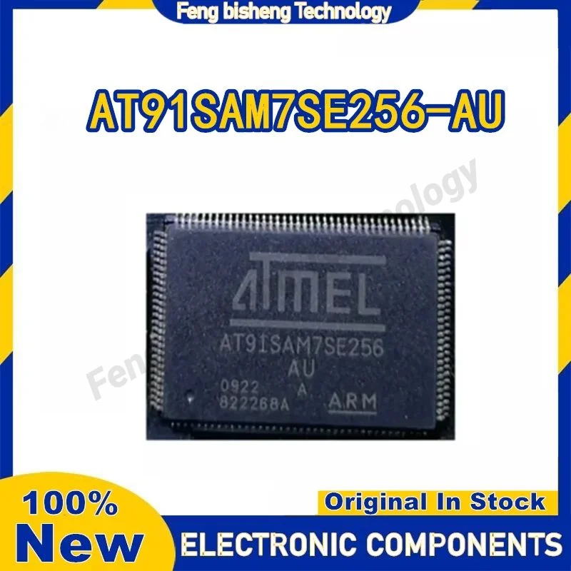 Nuevos circuitos integrados originales AT91SAM7SE256-AU QFP-128 chip IC en stock