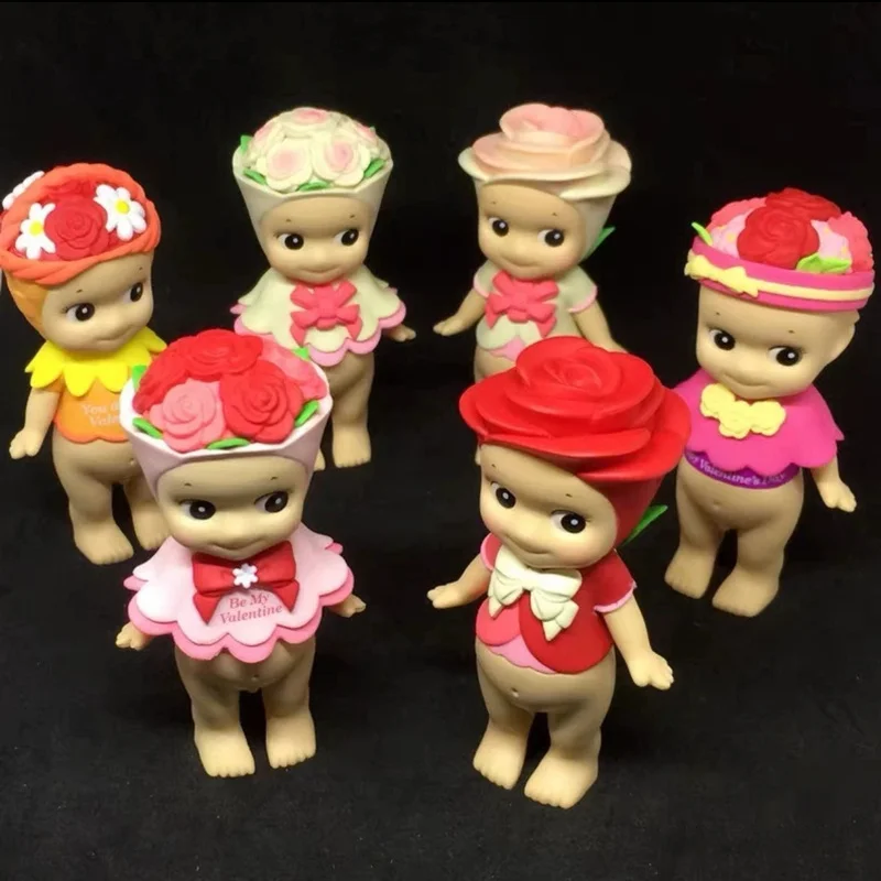 

Angel Anime Figure Valentine Day Series Blind Box Mini Action Figure Desktop Decoration Kid Toys Perfect Girls Birthday Gifts