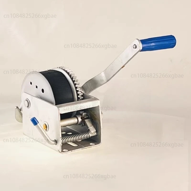 

Yacht Trailer Double Speed Manual Winch Hand Crank 900KG Non Stamping Trailer Accessories 2.6 Ton