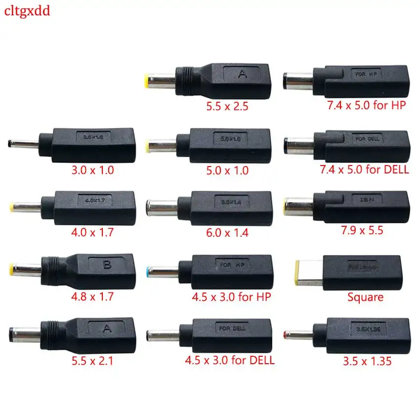 

cltgxdd USB 3.1 Type C USB-C Female To Male Plug Converter DC Power Charge Adapter Connector for Lenovo HP Dell ASUS Acer