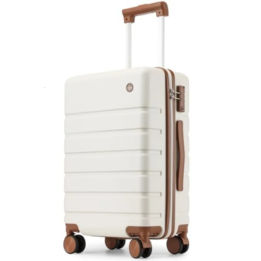 

Carry on Luggage Suitcase, 22x14x9 Airline Approved 20 Inch Hardside Carry-on Luggage with Spinner Wheels, Hard Shell Luggage w