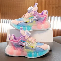 Children Shoes Fashion Candy Color Girls Sneaker Platform Kids Casual Sneaker School Running Shoes for Boy Sports Tennis Shoes