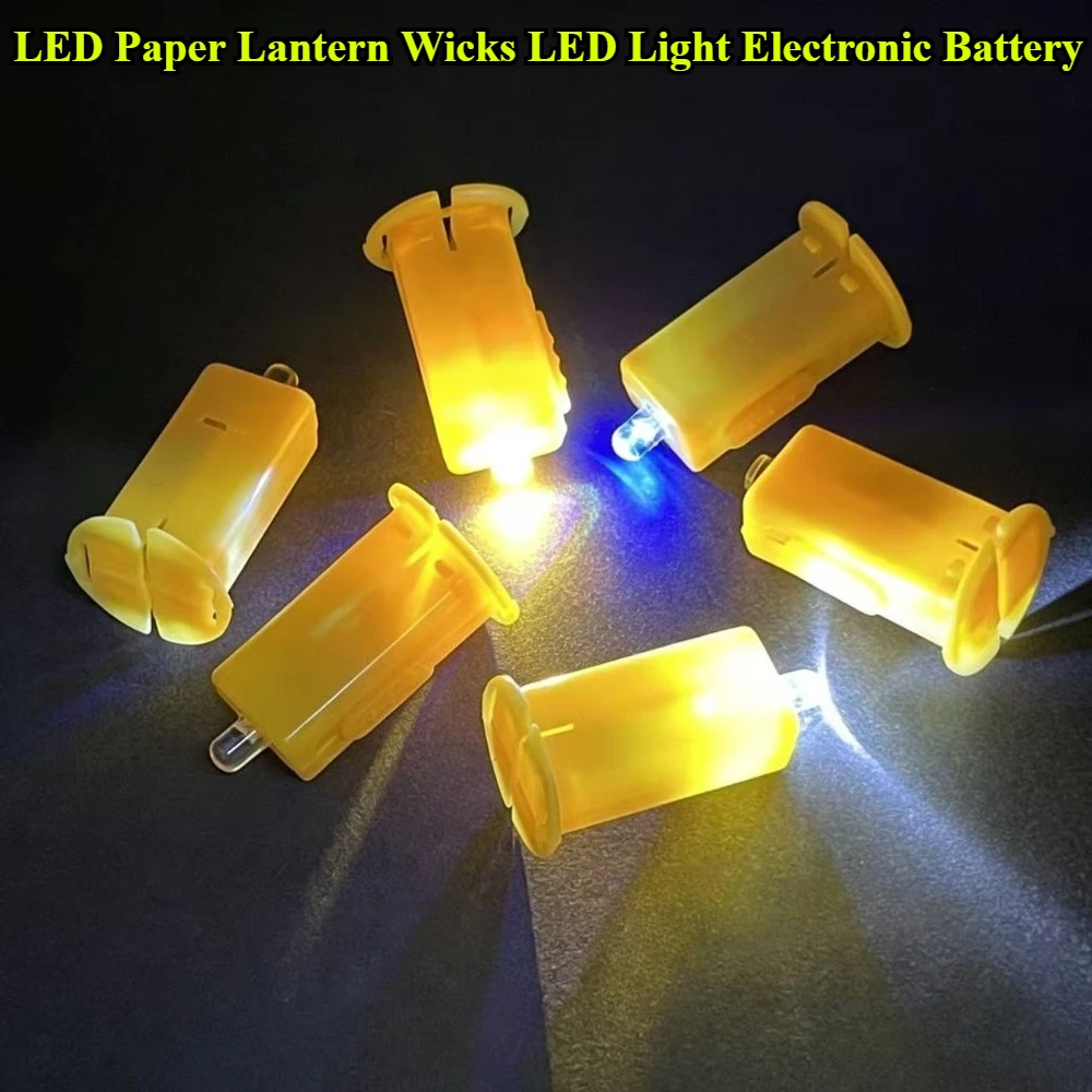 LED Paper Lantern Wicks Balloons LED Light Electronic Battery Operated Miniature Lights Wedding Birthday Party Decoration