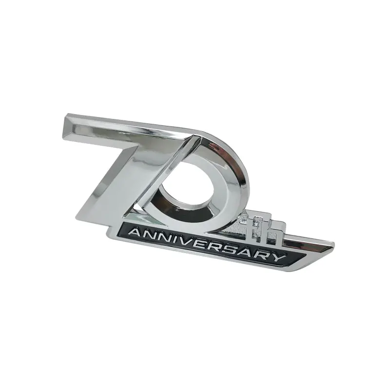 3D Thân Huy Hiệu Miếng Dán Bên Fender Quốc Huy Xe Accessorie Dành Cho Xe Toyota Đất Tàu Tuần Dương 70th Kỷ Niệm LC300 LC200 FJ200 2016-2022
