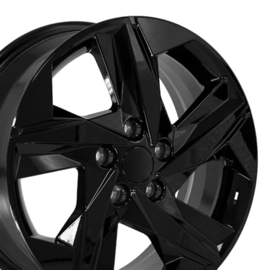 

OE Wheels HY12 17 Inch Rims Fit 5x114.3 17x7 Gloss Black Set of 4 for Vehicle Application High-Quality Alloy Glossy Finish