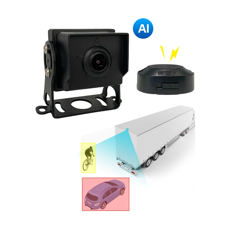 

Artificial Intelligent Vehicle and Pedestrian Detection Vehicle and Pedestrian Detection Buzzer Warning Ai Car Truck Camera