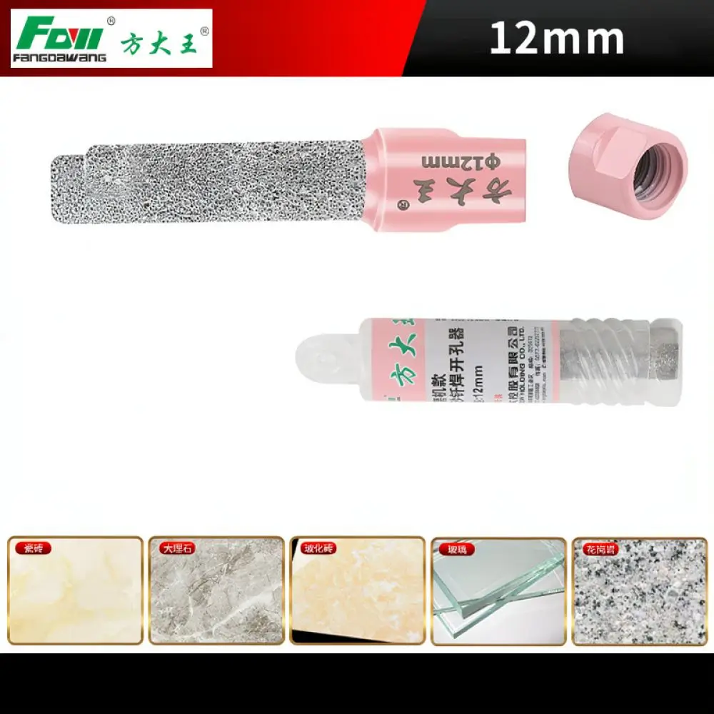 Reliable Diamond Hole Saw Bit For For Fangdawang M10 Angle Grinder Dry Drill Porcelain Marble Granite Stone Masonry Cutter Kit