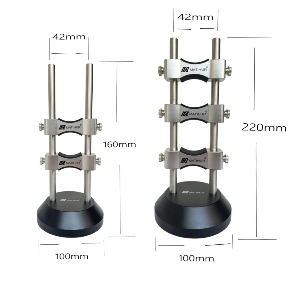 HiFi-Audio-Stromsteckerhalter Kabelstützvorrichtung 304 Edelstahlsäule Stoßdämpfer Kabelhalterung Anti-Schock-Fuß Kabelbasis – Detail 7