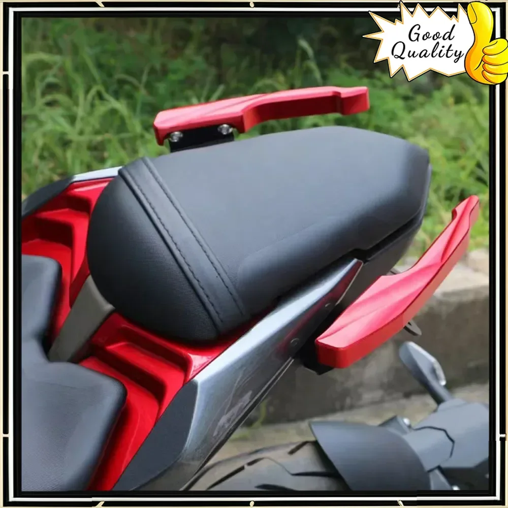 新しいフィットゾンテスハイパートレイル-125-ハイパートレイル-125-オートバイアクセサリーリアアームレストブラケット手すり後部乗客アームレスト