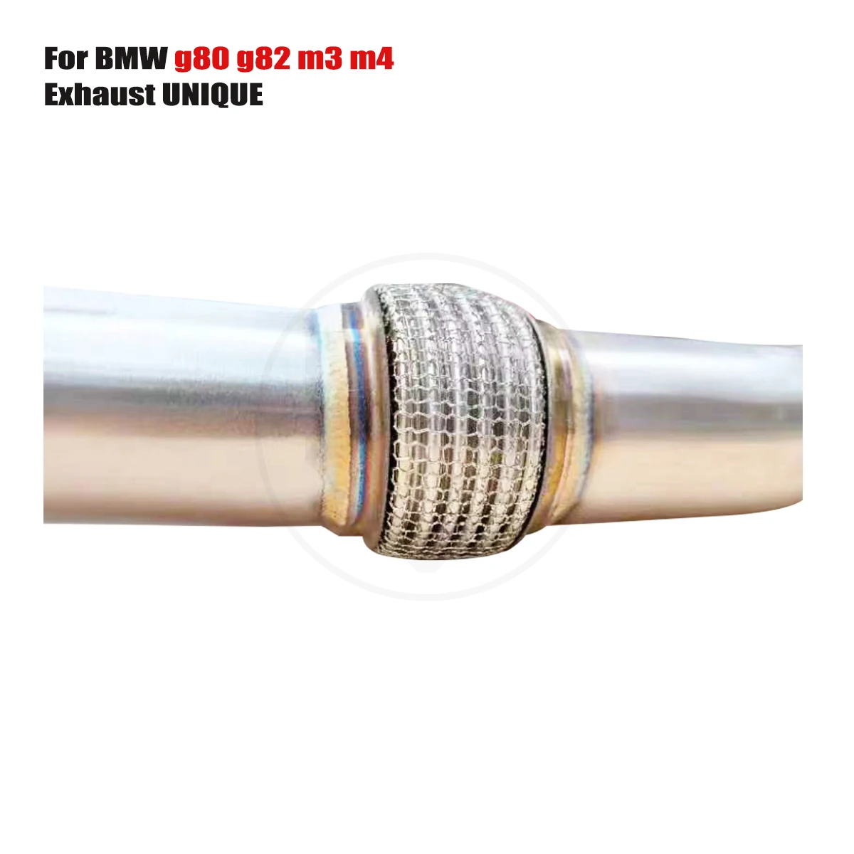 UNIQUE For Bmw G80 g82 m3 m4 equal length 89 single tube performance valve exhaust system ss304 exhaust muffler