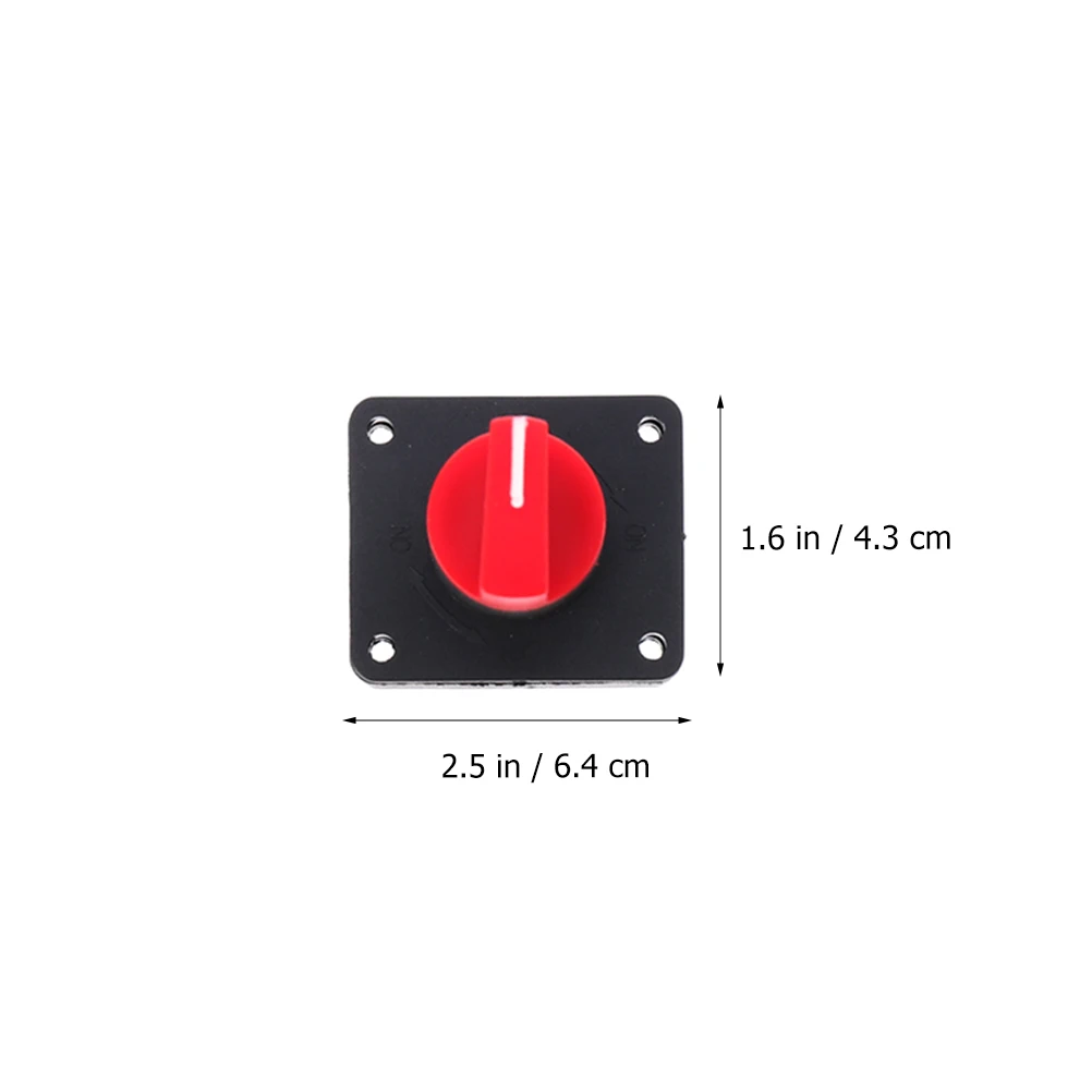 

Cut off Switch ABS Knob 12V 60V Disconnect Power for Car Truck Boat RV Wide Applications Universal Design Vehicle