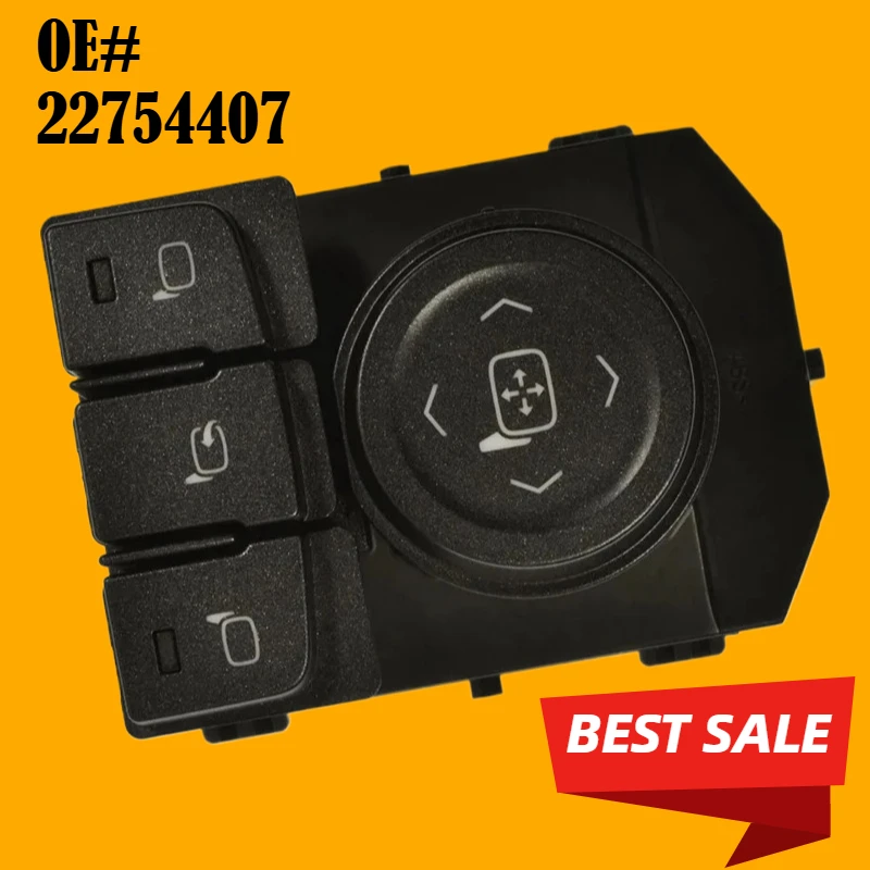 

Car Power Rear View Mirror Switch Folding For Tahoe Silverado Suburban For GMC Sierra 22754407 LHD