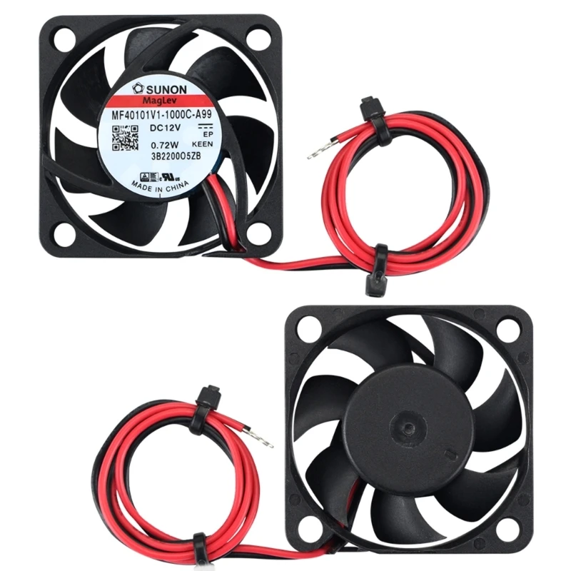 40mm Cooling Fan Hydraulic Bearing for Sunon Maglev 4010 12V 24V 1.92W 3D Printer Cooler Radaitor for Voron 2.4 H8WD