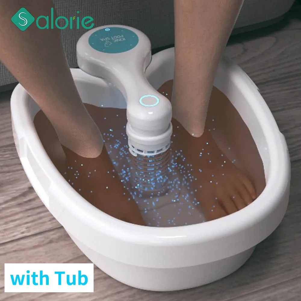 

Ionic Foot Detox Machine with Basin, Spa Tub Bath Foot Bath Ion Detoxifier Massager Footbath Footspa Detoxifier Arrays Aqua