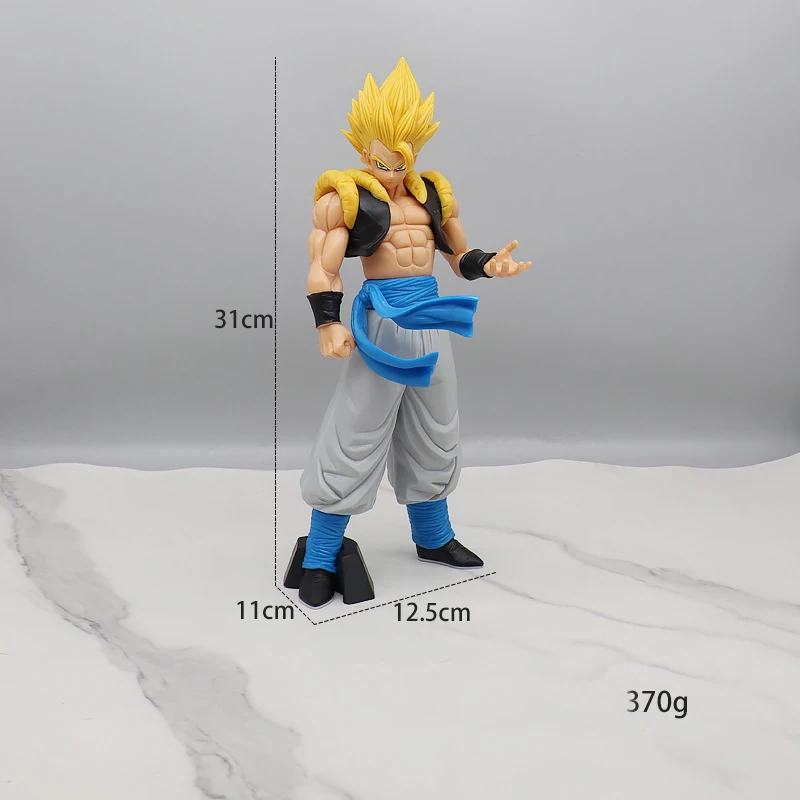 Anime Dragon Ball Bejitto Vegito Son Goku Anime Action Figure Model Gifts Collectible Figurines for Kids 31cm