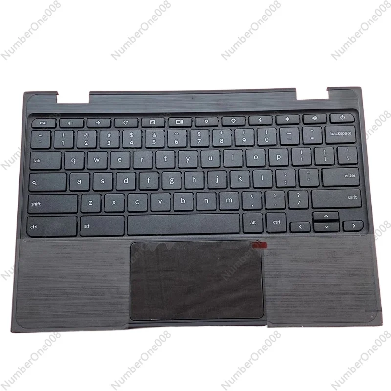 

FOR 5CB0Z21474 New For Lenovo 100e Chromebook 2nd Gen AST 82CD Upper Case W/US Keyboard TP