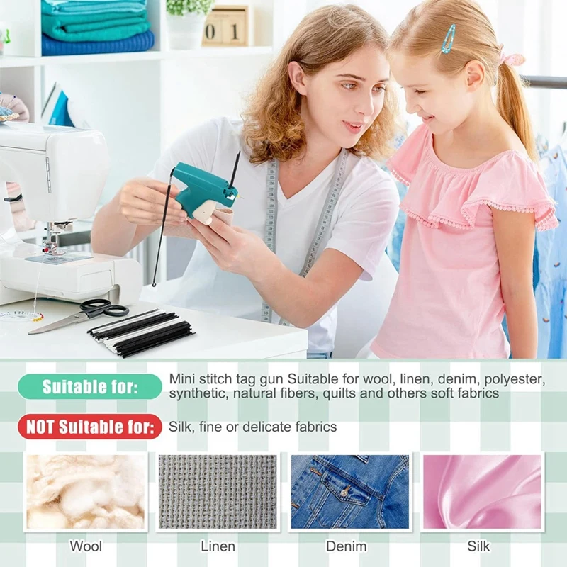 Micro-Tagging Gun Fasteners Kit 0.13Inch Tag Gun Refills 0.18Inch Fine Tagging Barb 0.21In Fasteners For Stitch Tag Gun