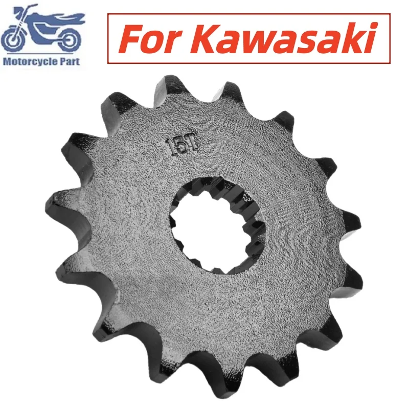 530-15T Motorcycle Front Sprocket For Kawasaki ZZR400 ZZR 400 Z250 Z440 Z 250 440 GPZ305 KZ305 GPZ KZ 305 ZX600 Ninja 1980-2000