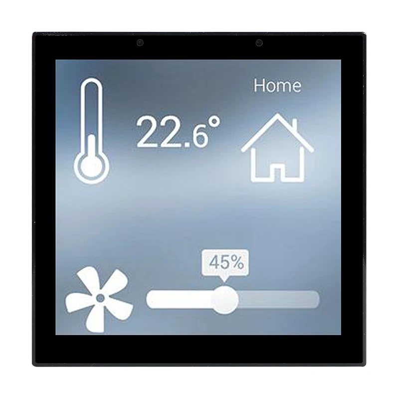 

4'' smart in wall control panel android 11 os 5.2BT home automation panel pc with temperature sensor light sensor option