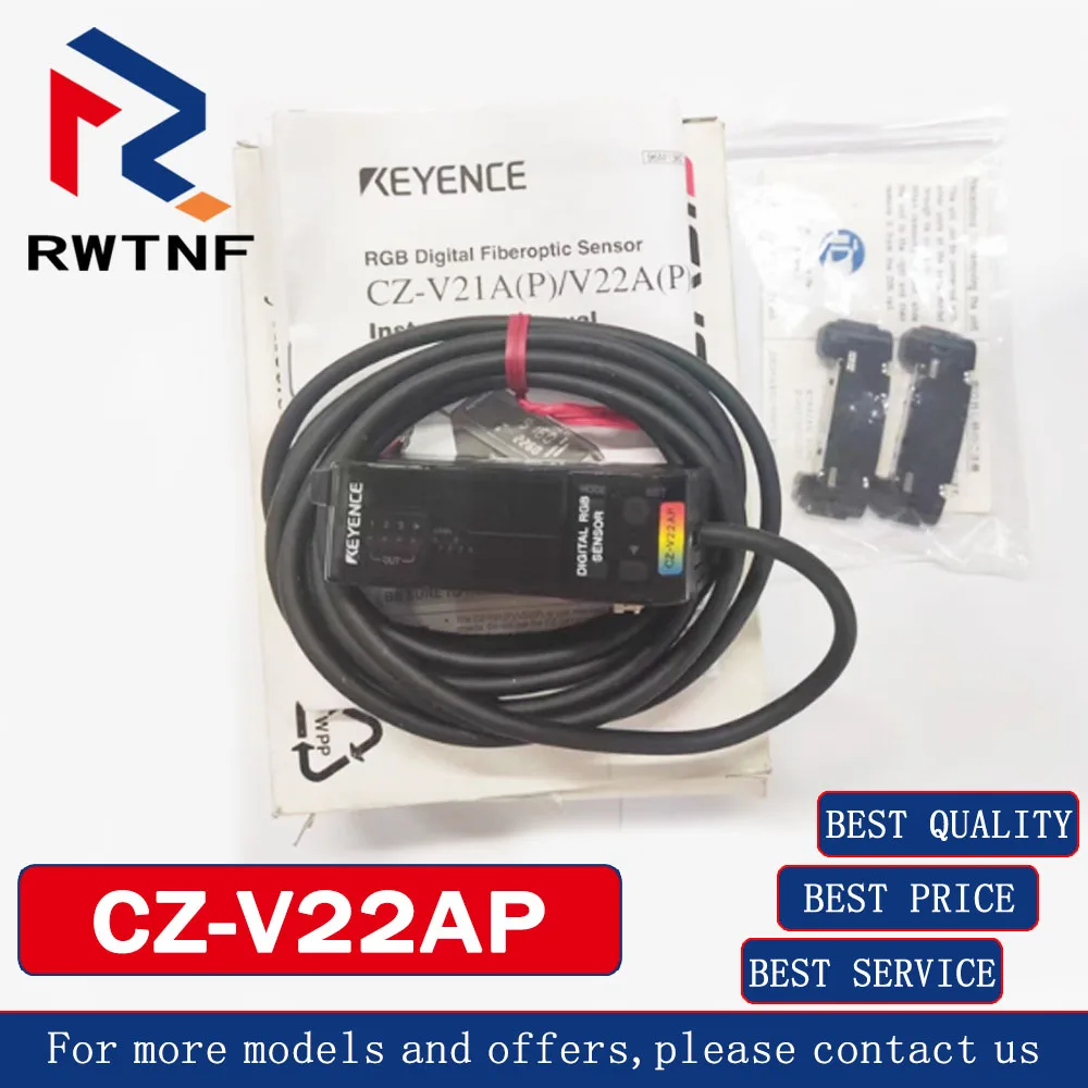 Nuovissimo sensore digitale in fibra ottica originale CZ-V22AP KEYENCE spot shot;, stock di magazzino originale al 100%.