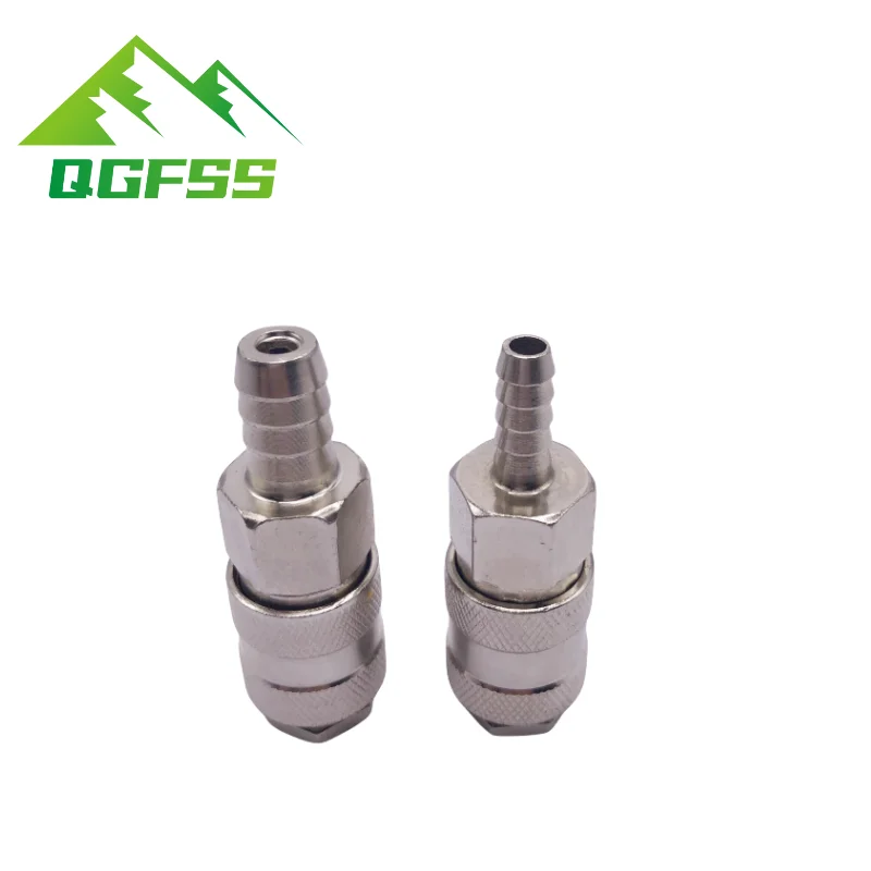 Pneumatic Fitting European Standard EU Euro Type Air Line Quick Coupling Connector Coupler Adapter For Air Compressor Hose Barb