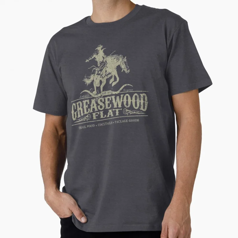 Greasewood Flat Clint Eastwood Once Upon a Time in the West 1968 western movie Vintage cowboy film gift t shirt Large size Tops