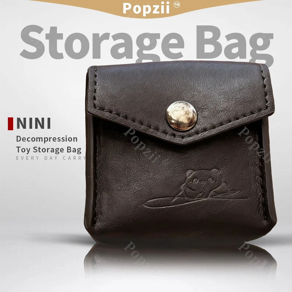 Borsa portaoggetti NiniXS EDC Borsa portaoggetti per spinner Fidget con cursore EDC da portare a mano all'aperto