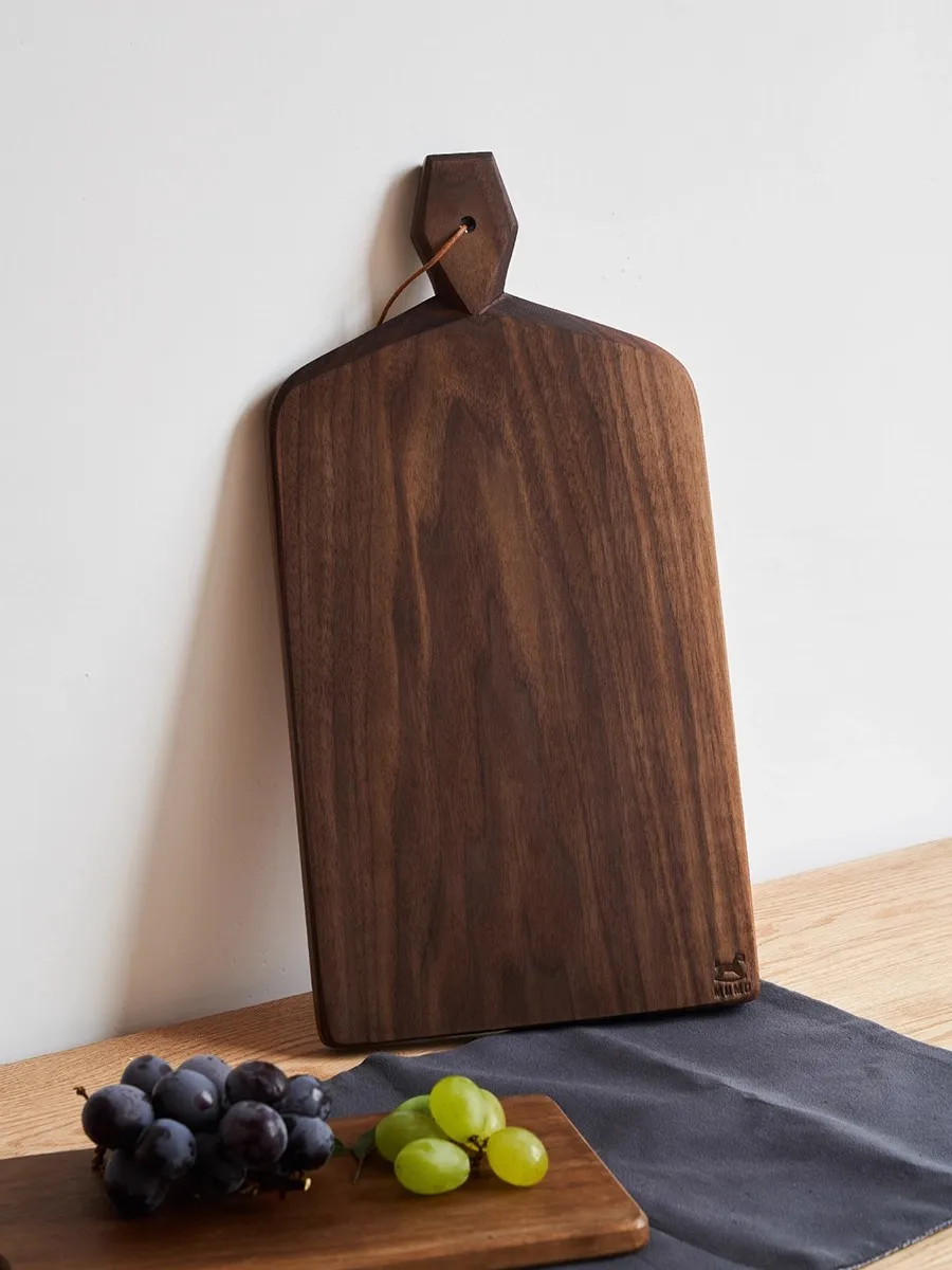 Solid Wood Creativity Vegetable Cutting Board European Style Modern Home Use Cut The Fruits Knife Plate Bread Decoration Pallet