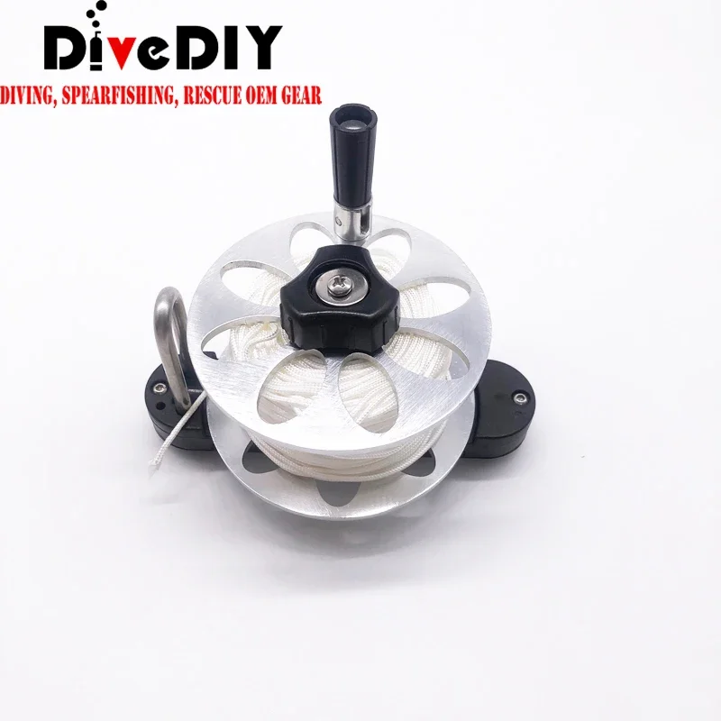 50M Aluminium Spearfishing Tool Reel With Strong Pe Line