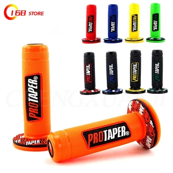 Poignée de guidon en caoutchouc pour moto de 7/8 pouces, 22mm 24mm, pour CRF EXC YZF Taper motocross Dirt Pit Bike