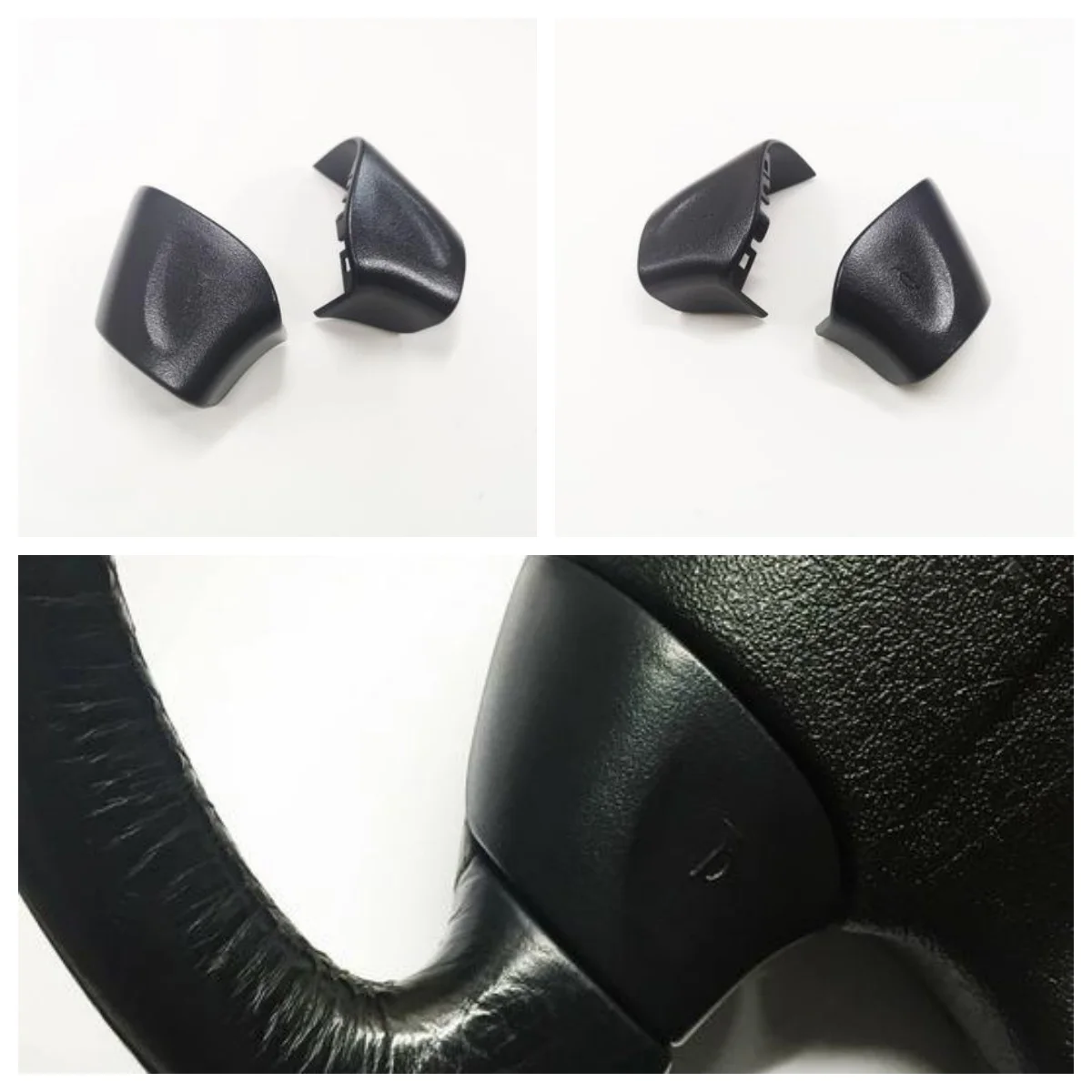 

High Quality Black Color Steering Wheel Horn Replacement Cap Cover For Golf / Jetta MK3 Brand New