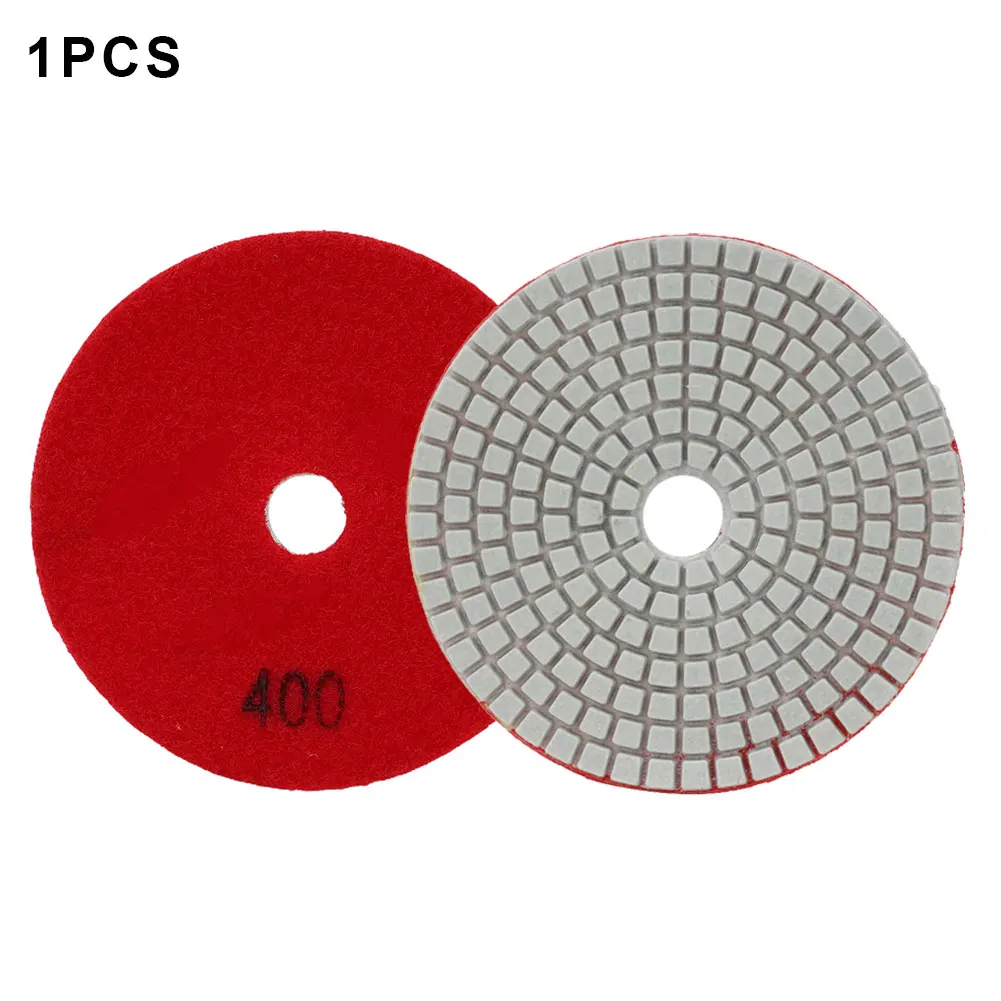 4inch Diamond Polishing Pads Wet Dry Granite Concrete Marble Glass Stone Sanding Granite Concrete Abrasive Grinding