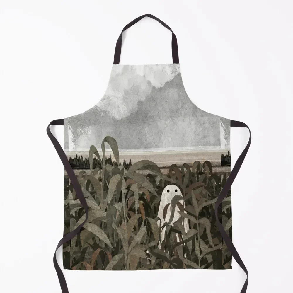 There's a Ghost in the cornfield again... Apron painters Kitchen Things For Home Kitchen Women household woman Apron