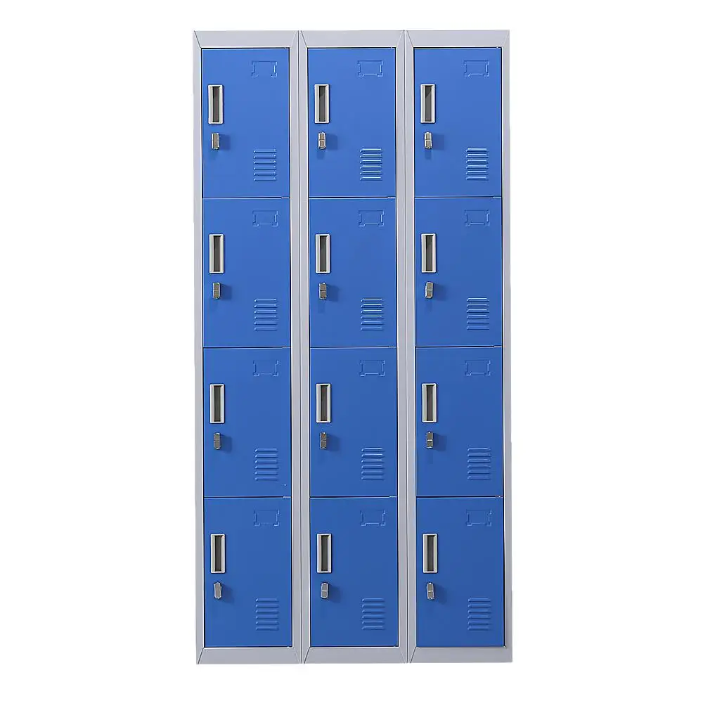 12 Door Padlock System for office Gym Shed Home Storage Compact Durable