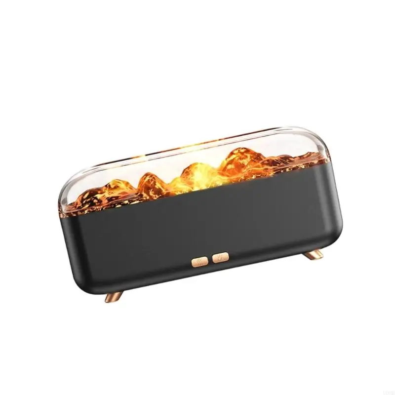 7-Farben-LED-Flammen-Luftbefeuchter-Nebelsprühgerät für die Entspannung Home-Office